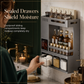 🧂 Save 50%! 🍳 Wall-Mounted Spice Rack – No-drill, with jars & spoons ✨