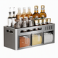 🧂 Save 50%! 🍳 Wall-Mounted Spice Rack – No-drill, with jars & spoons ✨
