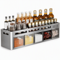 🧂 Save 50%! 🍳 Wall-Mounted Spice Rack – No-drill, with jars & spoons ✨