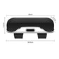 🕶️ All-Inclusive Car Visor Glasses Box: Secure Clip-On, One-Hand Access, Protective Lining, Fits Most Sunglasses