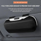 🕶️ All-Inclusive Car Visor Glasses Box: Secure Clip-On, One-Hand Access, Protective Lining, Fits Most Sunglasses