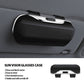 🕶️ All-Inclusive Car Visor Glasses Box: Secure Clip-On, One-Hand Access, Protective Lining, Fits Most Sunglasses