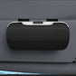 🕶️ All-Inclusive Car Visor Glasses Box: Secure Clip-On, One-Hand Access, Protective Lining, Fits Most Sunglasses