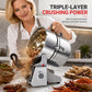 ⚡ High-Speed Ultra-Fine Electric Grinder: Multi-Blade System, 150-1000g Capacity, Stainless Steel, for Spices & Grains