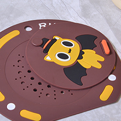 🚰 Anti-Clog & Odor-Proof Drain Cover: Dual-Action Filtration, Secure Suction Seal, Easy-Lift Tab