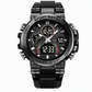 ⌚ Tactical Digital Sports Watch: 50M Waterproof, Dual Display, Rugged ABS