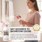 🧼 Multi-Purpose Bathroom Cleaner Spray: Removes Limescale & Soap Scum, Botanical Scent, Safe for Glass & Tiles