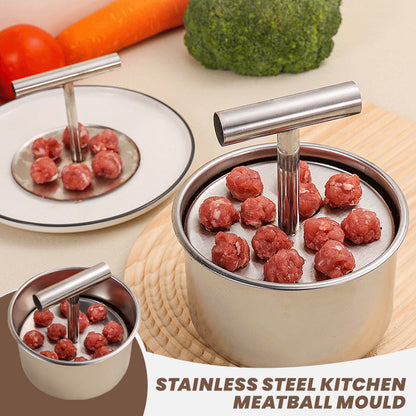 🔪 Stainless Steel Meatball Mould Maker
