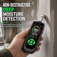🔧 Pinless Spherical Moisture Meter for Walls – Non-Destructive Scanner for Plaster, Putty, Masonry & Tile Leak Detection, Inductive Sensor with Multi-Material Calibration 📏