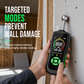 🔧 Pinless Spherical Moisture Meter for Walls – Non-Destructive Scanner for Plaster, Putty, Masonry & Tile Leak Detection, Inductive Sensor with Multi-Material Calibration 📏
