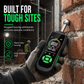 🔧 Pinless Spherical Moisture Meter for Walls – Non-Destructive Scanner for Plaster, Putty, Masonry & Tile Leak Detection, Inductive Sensor with Multi-Material Calibration 📏