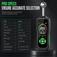 🔧 Pinless Spherical Moisture Meter for Walls – Non-Destructive Scanner for Plaster, Putty, Masonry & Tile Leak Detection, Inductive Sensor with Multi-Material Calibration 📏