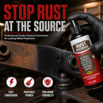 ⚙️ Rust Killer & Reformer Spray: Heavy-Duty, 30ml-100ml, Bonds to Metal, Salt-Spray Tested