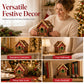 🎁 Christmas 3D Pearl Art Set: DIY Decor, 6 Themes incl. Reindeer & Wreath, Premium Quality