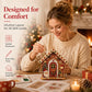 🎁 Christmas 3D Pearl Art Set: DIY Decor, 6 Themes incl. Reindeer & Wreath, Premium Quality