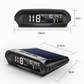 🚗 Solar Car GPS Head-Up Display: Dual Charging, Smart Brightness, Speed Alerts, Vibration-Auto-Start for Safe Driving