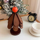 🏠Foldable Wooden Tree-Shaped Trivet Set for Hot Dishes & Coasters