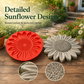 🎨 Reusable Garden Stone Mold: 5 Designs, Silicone, Easy-Release, Paint-Ready, for Creative Outdoor Pathways