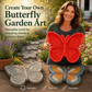 🎨 Reusable Garden Stone Mold: 5 Designs, Silicone, Easy-Release, Paint-Ready, for Creative Outdoor Pathways