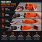 ⚡ Electrician Wire Threader Kit: 6mm Cable Puller, Drill-Powered, Tension Control, Durable ABS/Steel, for Fast Wiring