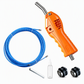 ⚡ Electrician Wire Threader Kit: 6mm Cable Puller, Drill-Powered, Tension Control, Durable ABS/Steel, for Fast Wiring
