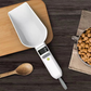 🐾 Rechargeable Food Scoop: LCD Display, 800g Capacity, Unit Conversion