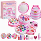 💄 LIMITED‑TIME 50% OFF! 👑 Washable Princess Makeup Set – Non‑irritating, trays & portable case 🧴