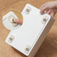 📦 4Pcs Universal 360° Moving Wheels: Stick-On, Silent, Scratch-Proof, ABS/Steel