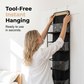🚪 Space-Saving Over-Door Organizer: 4/6 Tiers, Transparent Windows, Sturdy PP, No-Drill