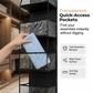 🚪 Space-Saving Over-Door Organizer: 4/6 Tiers, Transparent Windows, Sturdy PP, No-Drill