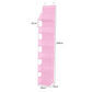 🚪 Space-Saving Over-Door Organizer: 4/6 Tiers, Transparent Windows, Sturdy PP, No-Drill