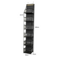 🚪 Space-Saving Over-Door Organizer: 4/6 Tiers, Transparent Windows, Sturdy PP, No-Drill