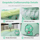 🐹 Warm Hanging Nest for Small Pets: Plush, Cozy, Semi-Enclosed, with Hooks