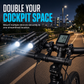 🚴 Bike Handlebar Extender with USB Power Bank: Dual Mounts, Waterproof, Vibration-Resistant