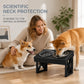 🐕 Elevated Dog Bowls Set: Adjustable Height, Slow Feeder, Stainless Steel, Ergonomic