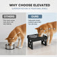 🐕 Elevated Dog Bowls Set: Adjustable Height, Slow Feeder, Stainless Steel, Ergonomic