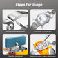 ⌚ Professional Watch Repair Tool Kit: All-in-One, Stainless Steel, Ergonomic, for Battery & Strap Replacement