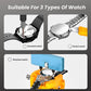 ⌚ Professional Watch Repair Tool Kit: All-in-One, Stainless Steel, Ergonomic, for Battery & Strap Replacement