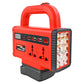 💡 Portable Power Inverter with LED Light: 150W, 200-220V, Dual AC, USB/Type-C, Slide-In Battery Base