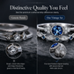 💍 Women's Micro Pave Zircon Ring: Vintage Double-Band, AAA Gemstone, Stackable