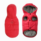 🐕 Warm Hooded Pet Coat: Thickened Fleece Winter Vest, Windproof, Built-in Harness, for Small/Medium Dogs