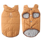 🐕 Warm Hooded Pet Coat: Thickened Fleece Winter Vest, Windproof, Built-in Harness, for Small/Medium Dogs