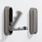 🪝 Multifunctional Wall Mount Foldable Hook: 90° Rotating, Space-Saving, Durable Metal