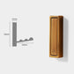 🪝 Multifunctional Wall Mount Foldable Hook: 90° Rotating, Space-Saving, Durable Metal