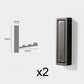 🪝 Multifunctional Wall Mount Foldable Hook: 90° Rotating, Space-Saving, Durable Metal