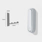 🪝 Multifunctional Wall Mount Foldable Hook: 90° Rotating, Space-Saving, Durable Metal