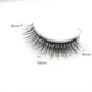 👁️ Reusable Self-Adhesive False Eyelashes: No Glue Needed, 3 Pairs, Natural Look, 3-Second Application