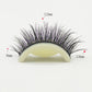 👁️ Reusable Self-Adhesive False Eyelashes: No Glue Needed, 3 Pairs, Natural Look, 3-Second Application