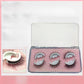 👁️ Reusable Self-Adhesive False Eyelashes: No Glue Needed, 3 Pairs, Natural Look, 3-Second Application