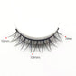 👁️ Reusable Self-Adhesive False Eyelashes: No Glue Needed, 3 Pairs, Natural Look, 3-Second Application